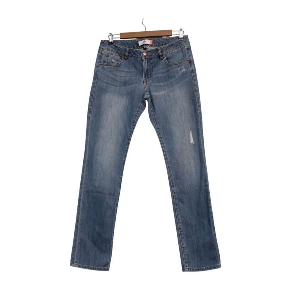 Cabi Jeans Size 6 Mojave Slim Boyfriend Distressed Stretch Denim Style # 5165